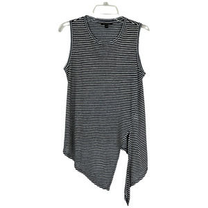 Banana Republic Navy Striped Knit Sleeveless Top Sz. S